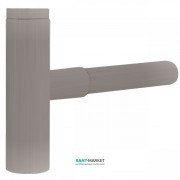 Сифон для раковины Tres телескопический с юбкой сталь 16110342AC