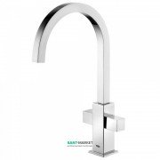 Смеситель для кухни Tres Top-Tres двухвентильный с изливом 22х22 мм хром 108497