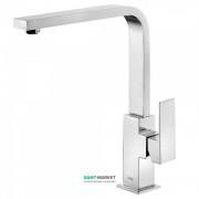 Змішувач для раковини Tres Cuadro Tres одноважільний з виливом 35х15 мм хром 106604