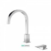 Смеситель для раковины Tres Cuadro Tres консольный однорычажный хром 00610503