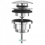 Донний клапан для раковини Tres Simple-Rapid Click-Clack хром 161840