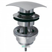 Донний клапан для раковини Tres Simple-Rapid Click-Clack хром 107940