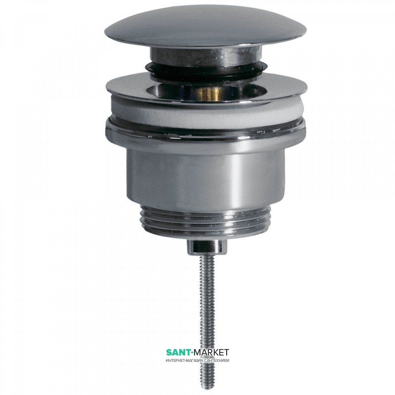 Донный клапан для раковины Tres Simple-Rapid Click-Clack хром 13454010