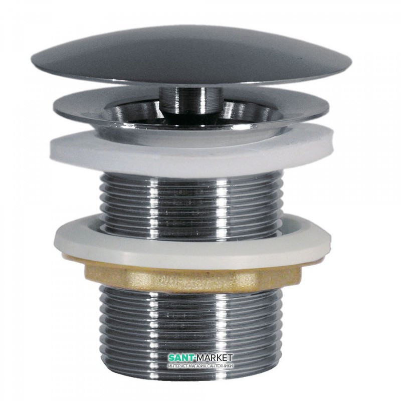 Донний клапан для вільної раковини Tres хром 13424010