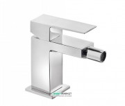 Смеситель для биде Tres Cuadro Tres однорычажный с донным клапаном хром 00612001D