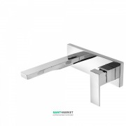 Змішувач для раковини Tres Cuadro Tres настінний одноважільний хром 00620003