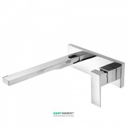 Змішувач для раковини Tres Cuadro Tres настінний одноважільний хром 00620004