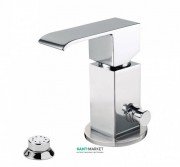 Змішувач для біде Tres Cuadro Tres одноважільний з невеликою душовою лійкою хром 00613001