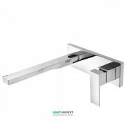 Змішувач для раковини Tres Cuadro Tres настінний одноважільний хром 00620004