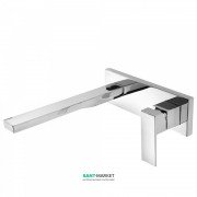 Смеситель для раковины Tres Cuadro Tres настенный однорычажный хром 00620004