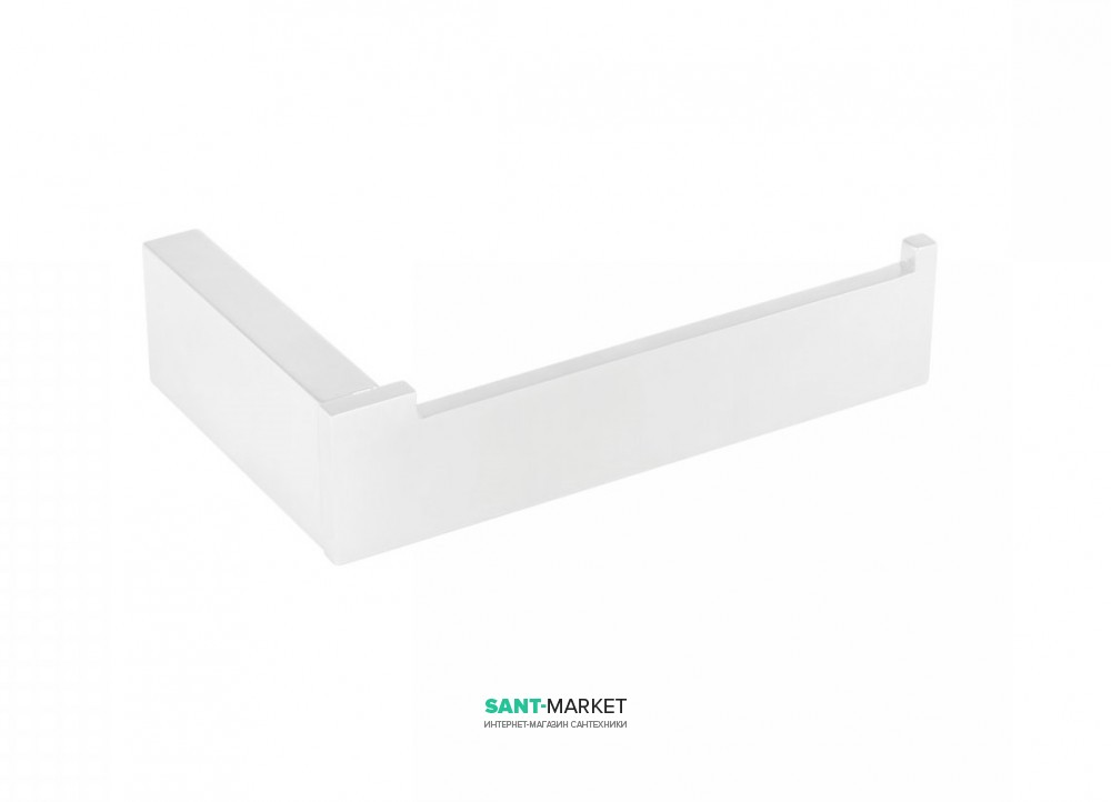 Тримач для туалетного паперу Tres Slim-Tres настінний білий матовий 20263612BM