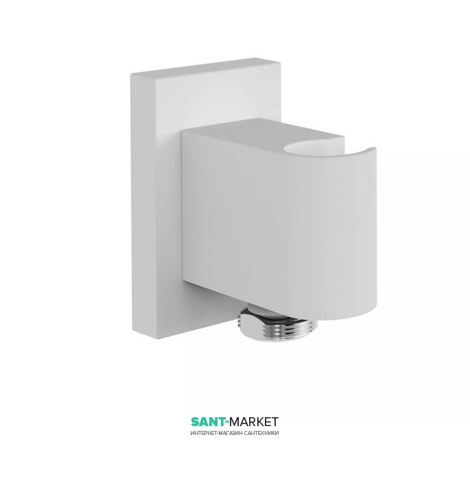 Шланговое підключення Tres Block System з тримачем для душу білий матовий 20718202BM