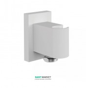 Шланговое підключення Tres Block System з тримачем для душу білий матовий 20718202BM