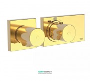 Термостат для душу Tres Block System colors з затвором 1 споживач золото 20735199OR