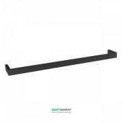 Тримач для рушників Tres Slim-Tres 600 мм настінний чорний матовий 20263605NM