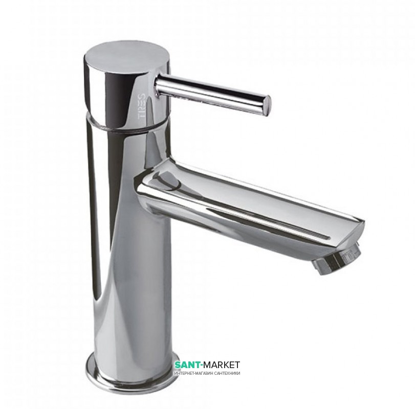 Смеситель для раковины Tres Alplus однорычажный хром 20320301