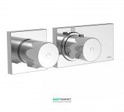 Термостат для душа Tres Block System с затвором 1 потребитель хром 20735199