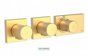 Термостат для душу Tres Block System colors з затвором 4 споживача матове золото 20735499OM