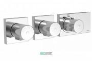Термостат для душу Tres Block System з затвором 4 споживача хром 20735499