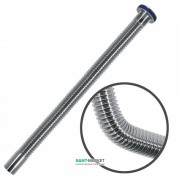 Сливная труба Tres гофрированная гибкая 50 см хром 913463250