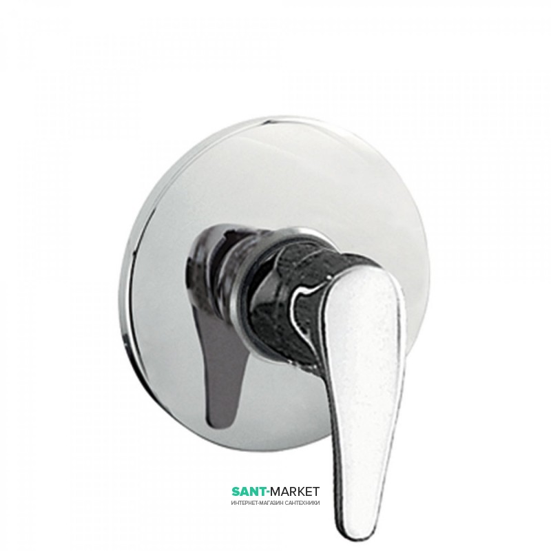 Смеситель для душа однорычажный Tres Eco-tres встраиваемый хром 0701770212