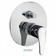 Смеситель для душа однорычажный Tres Eco-tres встраиваемый на 2 потребителя хром 0701800212