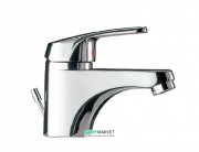 Смеситель для раковины Tres Eco-tres однорычажный с донным клапаном хром 17510302