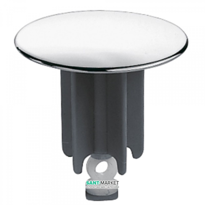 Декоративна пробка для автоматичного зливу Tres Ø 63 мм хром 913484026