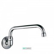 Излив для ванны Tres настенный литой вращающийся хром 134302