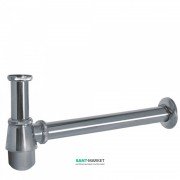 Сифон для біде Tres з інспекційним люком хром 13463440