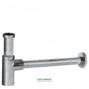 Сифон для раковини Tres зовнішній телескопічний хром 13463410