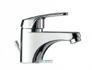 Смеситель для раковины Tres Eco-tres однорычажный с донным клапаном хром 17510302