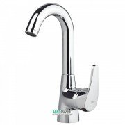 Змішувач для раковини Tres Eco-tres одноважільний з донним клапаном хром 17530802