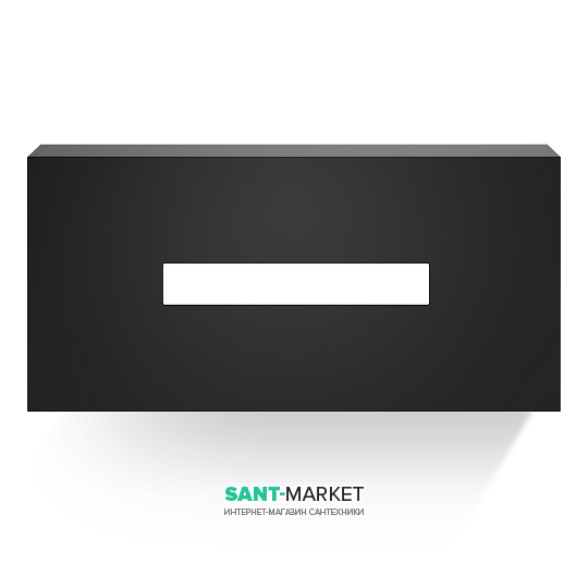 Диспансер для салфеток Décor Walther KB 82 черный матовый 0830460