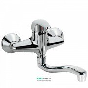 Змішувач для кухні Tres Eco-tres одноважільний настінний вилив 160 мм хром 17041802