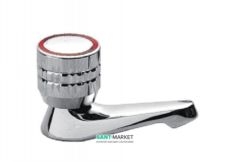 Кран для раковини Tres Ese-23 одновентильний гаряча вода хром 123100C