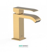 Смеситель для раковины Tres Cuadro colors однорычажный матовое золото 00610101OM