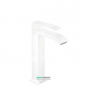 Смеситель для раковины Tres Cuadro colors однорычажный белый матовый 00661001BM