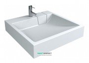 Раковина для ванної Tallin підвісна з отвором під змішувач білий глянсовий 0000248