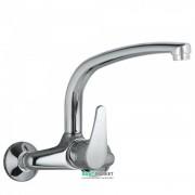 Смеситель для кухни Tres Eco-tres однорычажный настенный хром 17033202