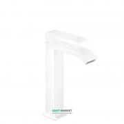 Змішувач для раковини Tres Cuadro colors одноважільний білий матовий 00661001BM