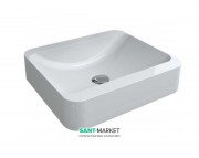 Раковина для ванной Miraggio Geneva 450 накладная белый глянцевый 0000201