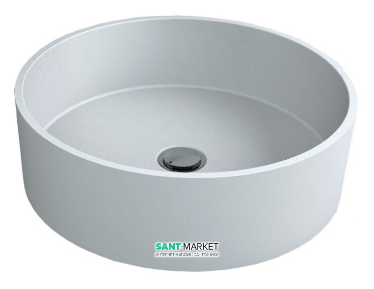 Раковина для ванной Miraggio Sofia 480 накладная белый глянцевый 0000242