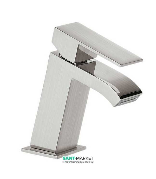 Смеситель для раковины Tres Cuadro colors однорычажный сталь 00620101AC