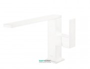 Смеситель для раковины Tres Cuadro colors однорычажный белый матовый 00620501BM