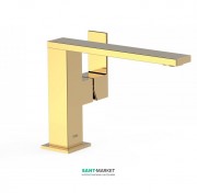 Смеситель для раковины Tres Cuadro colors однорычажный золото 00620501OR
