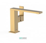 Смеситель для раковины Tres Cuadro colors однорычажный матовое золото 00620501OM
