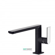 Смеситель для раковины Tres Loft colors однорычажный черный/хром 20020501NE