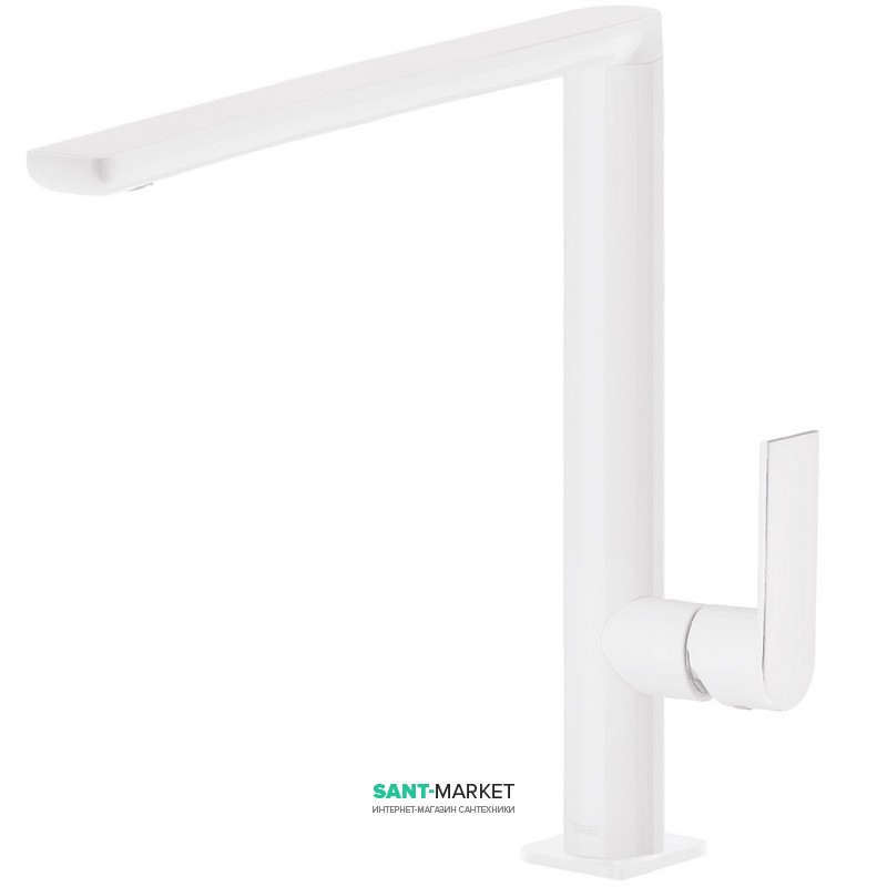 Змішувач для раковини Tres Loft colors одноважільний білий матовий 20020503BM