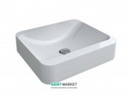 Раковина для ванної Miraggio Geneva 450 накладна білий глянсовий 0000201